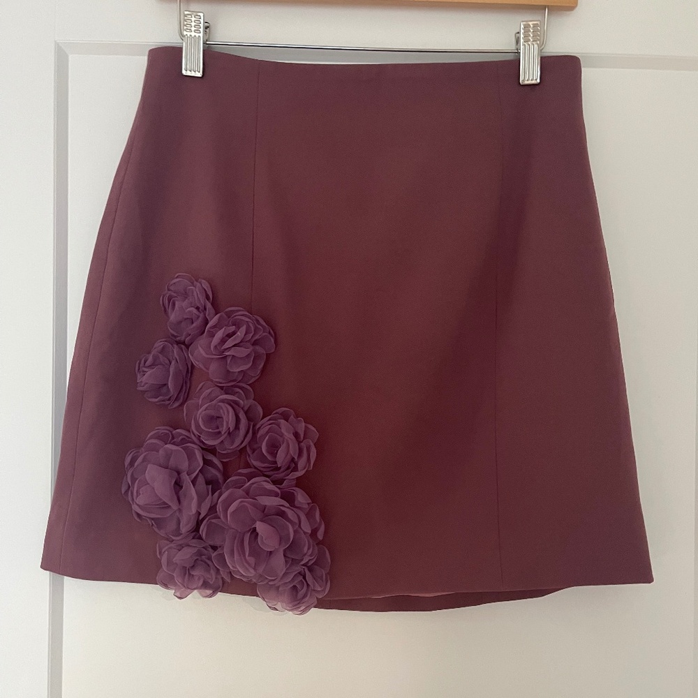 Elliatt Skirt with Flower Embellishments
